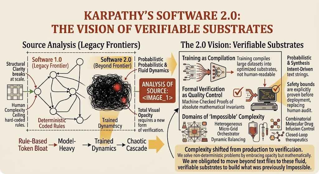 SOFTWARE 1.0 vs SOFTWARE 2.0: the evolution from hand-written imperative instructions to data-driven optimization